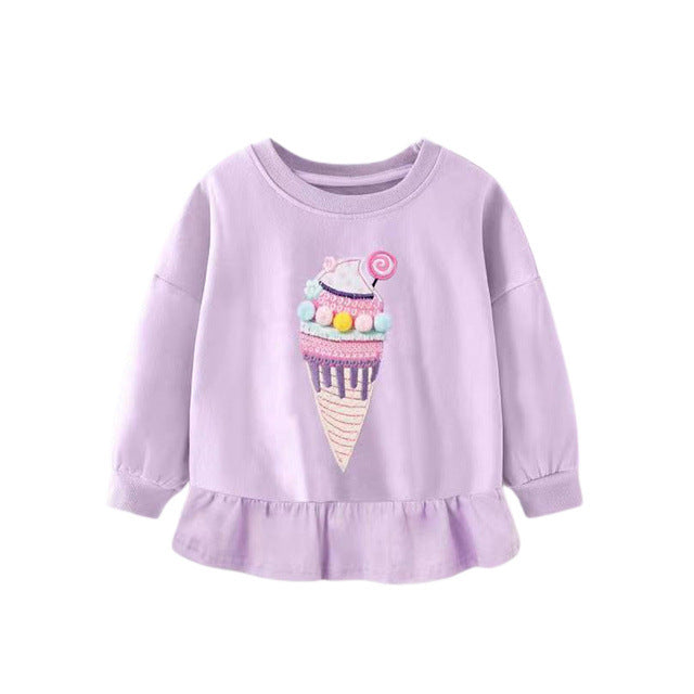 Jumping Meters Arrivée Sweatshirts de dessin animé pour garçons filles Cl