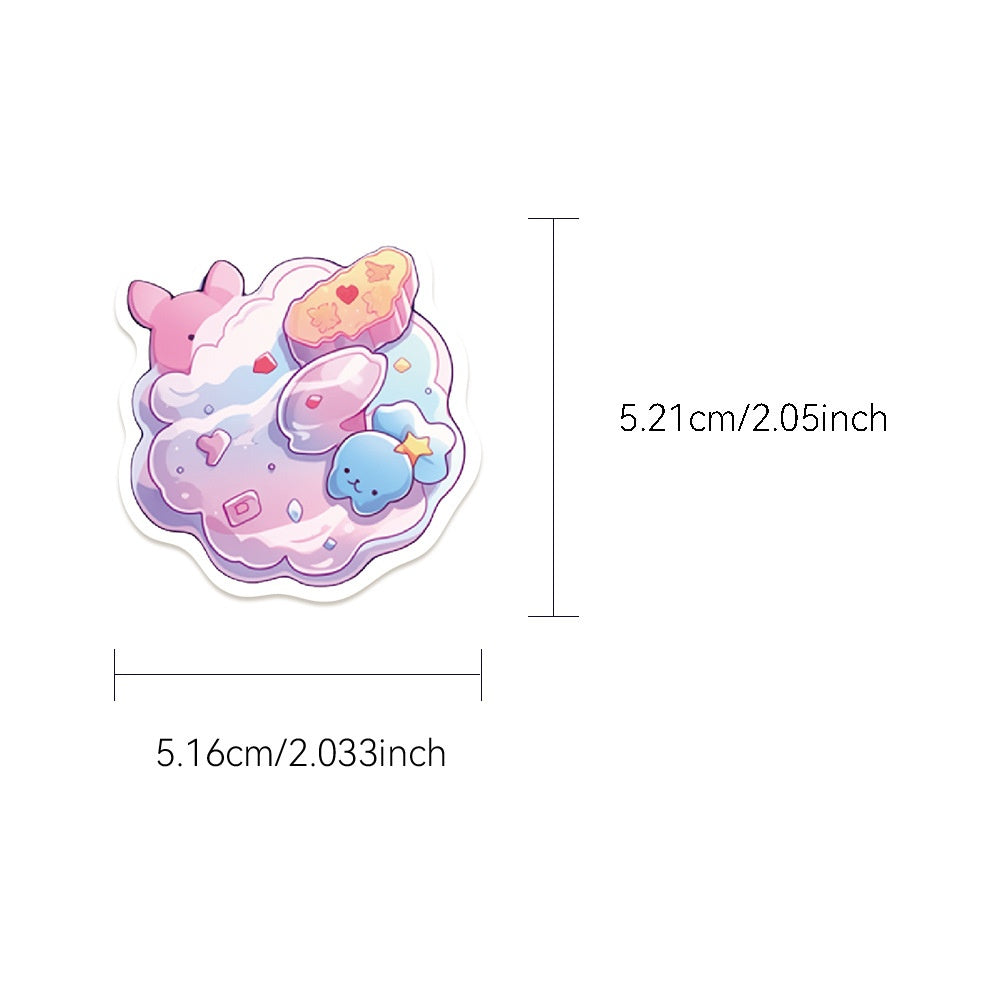 Stickers mignons pour petits articles imperméables décoratifs