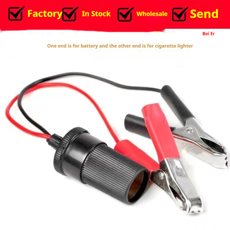 Clip batterie pour allumeur de cigarette