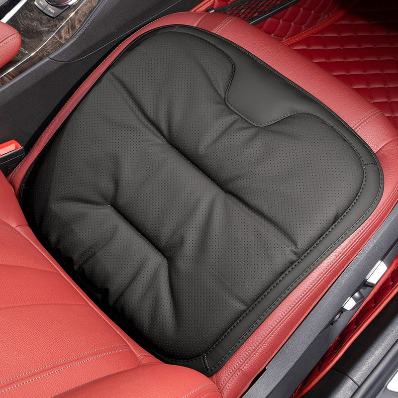 Coussin de siège auto en cuir anti-salissure Hiver Ensemble de trois pièces