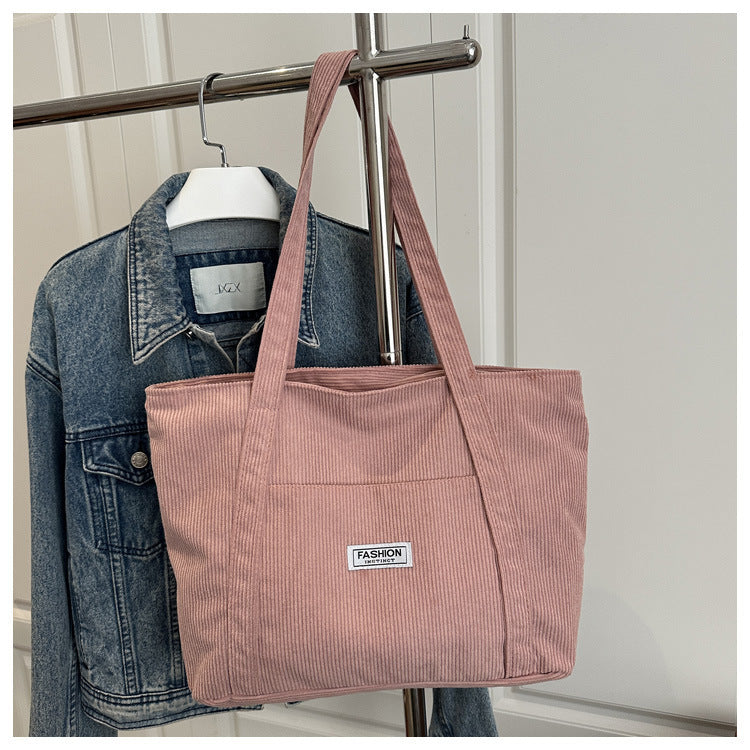Sac à bandoulière casual et polyvalent de grande capacité