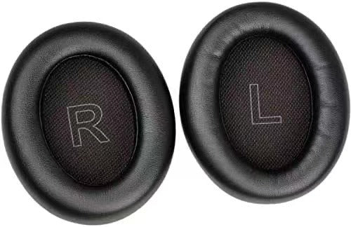 Couverture d'éponge en cuir d'oreille Faux