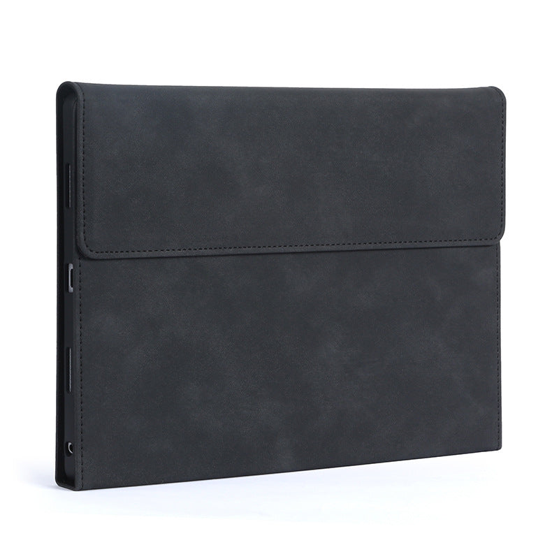 Manche de protection plate avec fente de stockage de stylo capacitif