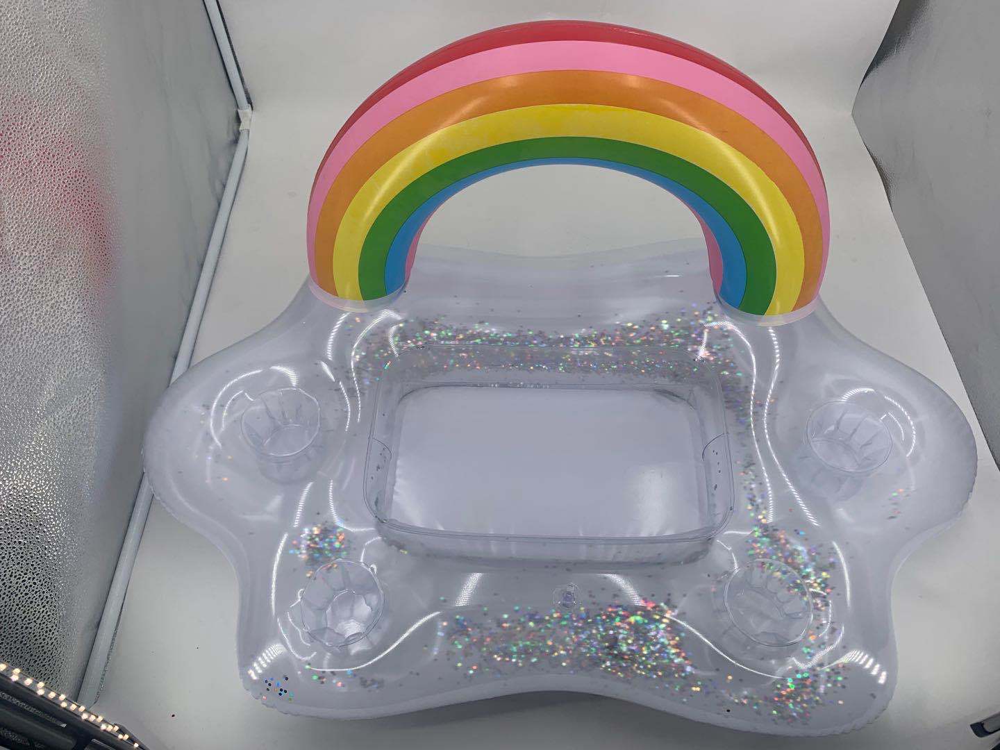 Porte-gobelet gonflable Rainbow