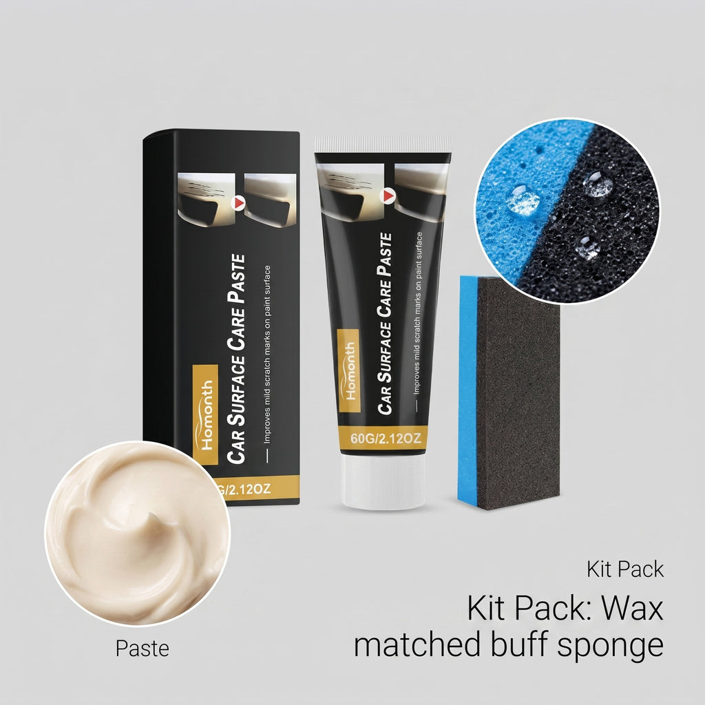 Pâte de soins de surface de voiture
