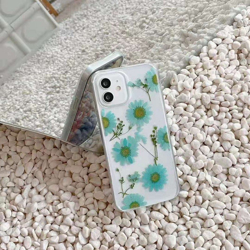 Epoxy Daisy Immortal Flower IPhone13Pro Cas de téléphone portable approprié