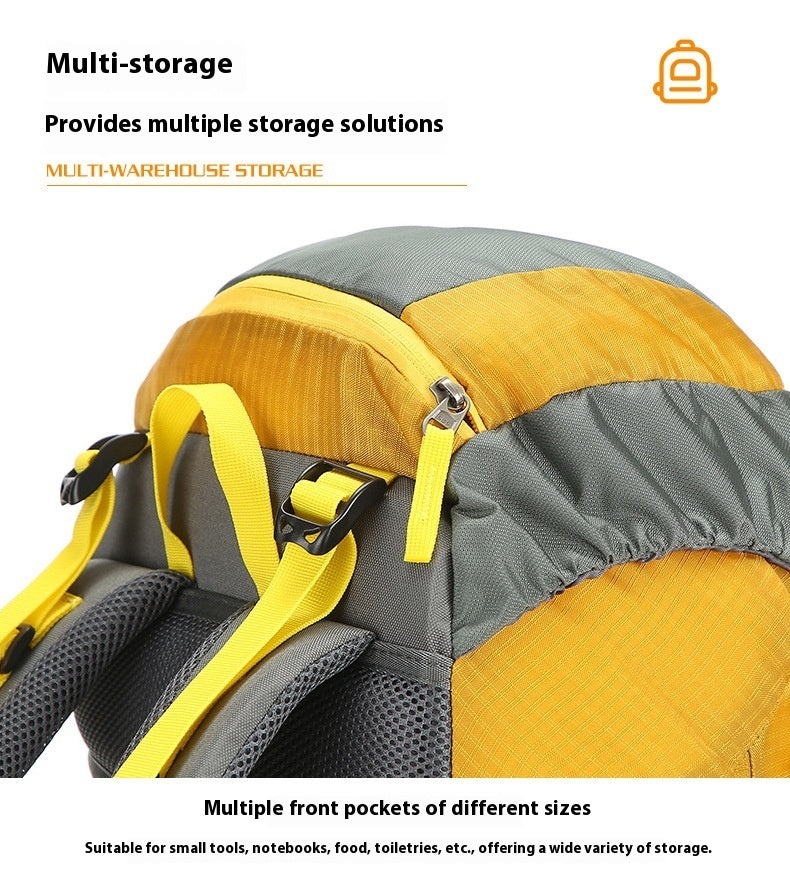Sac de randonnée en plein air avec grande capacité et pliable