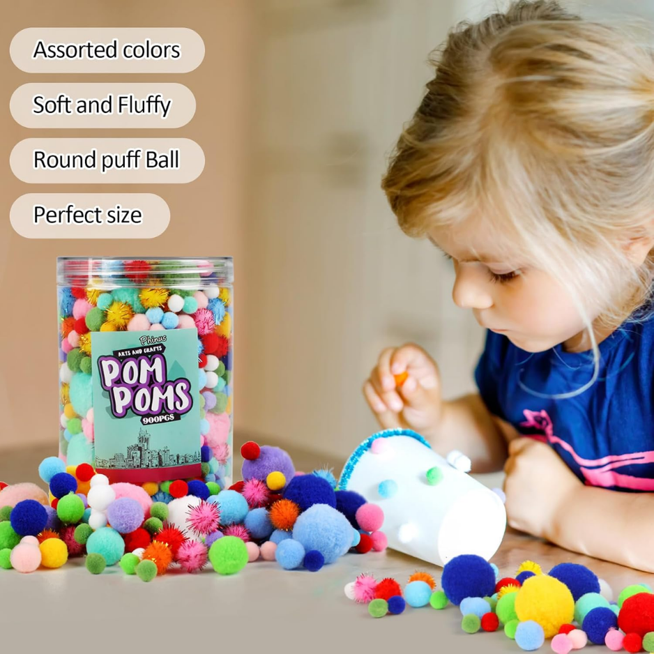 900 Pommes en vrac multicolores Arts et artisanat