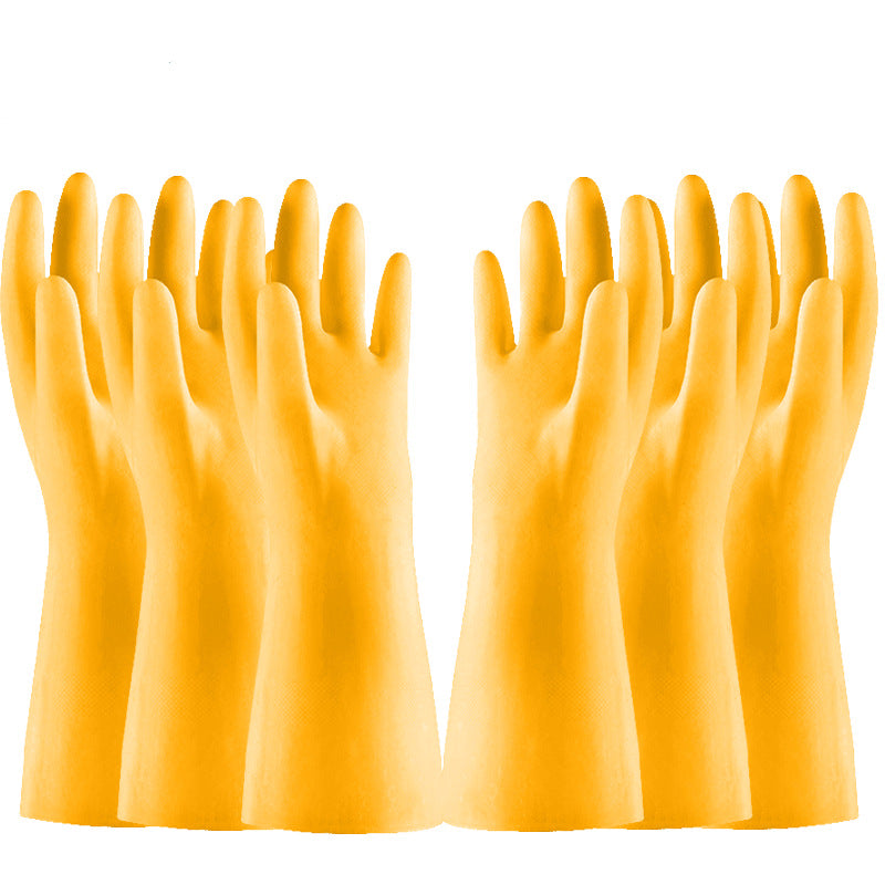 Gants de lavage de vaisselle en caoutchouc épais