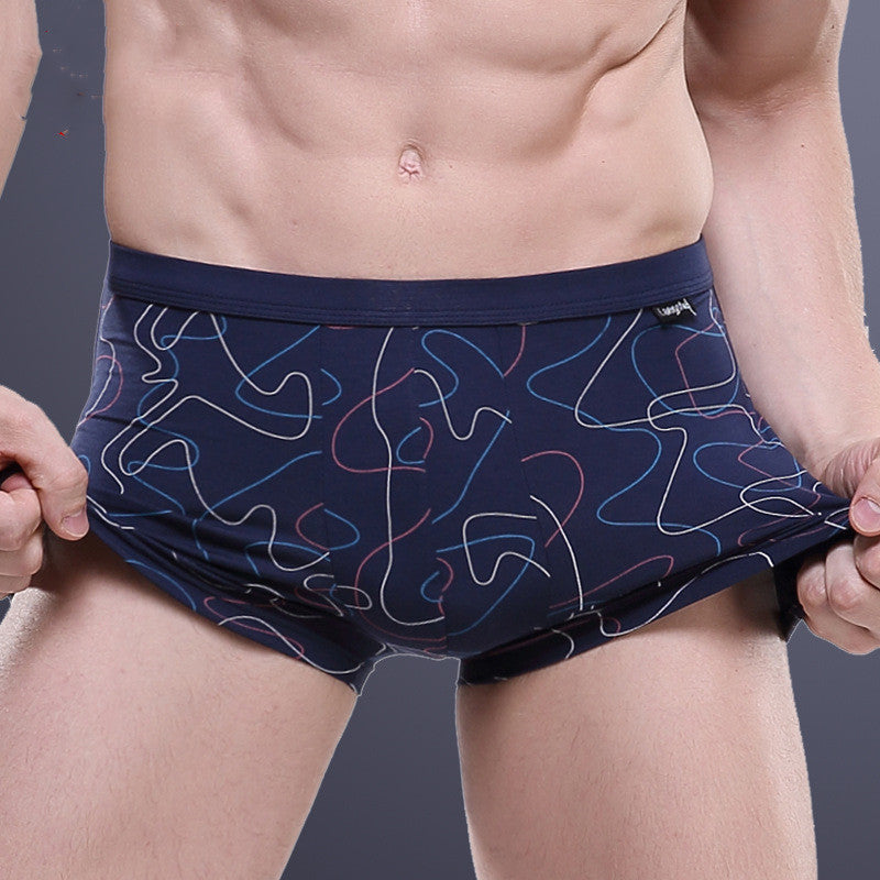 Short respirant imprimé pour hommes