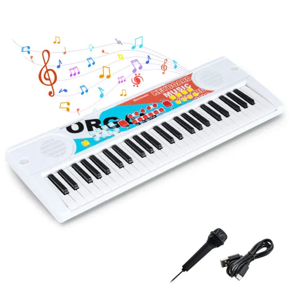 49 clés Clavier électronique pour enfants avec microphone