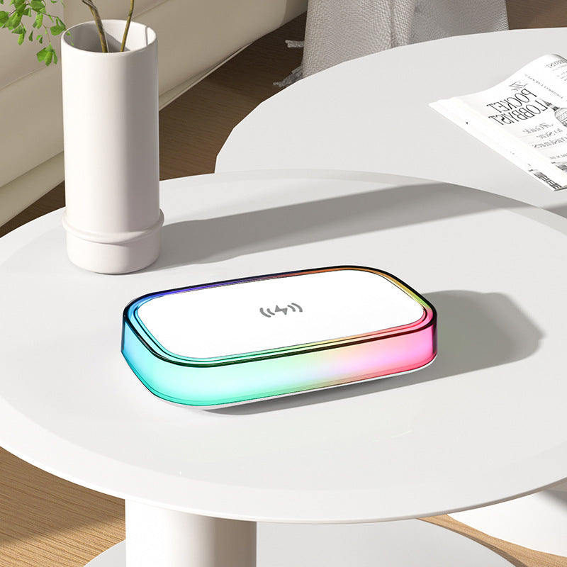 15W Smart Phone Universal sans fil charge rapide Touch petite lampe de nuit