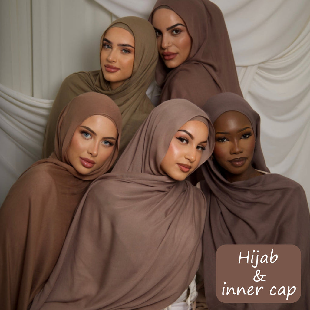 Echarpe de coton modale de couleur unie pour les femmes
