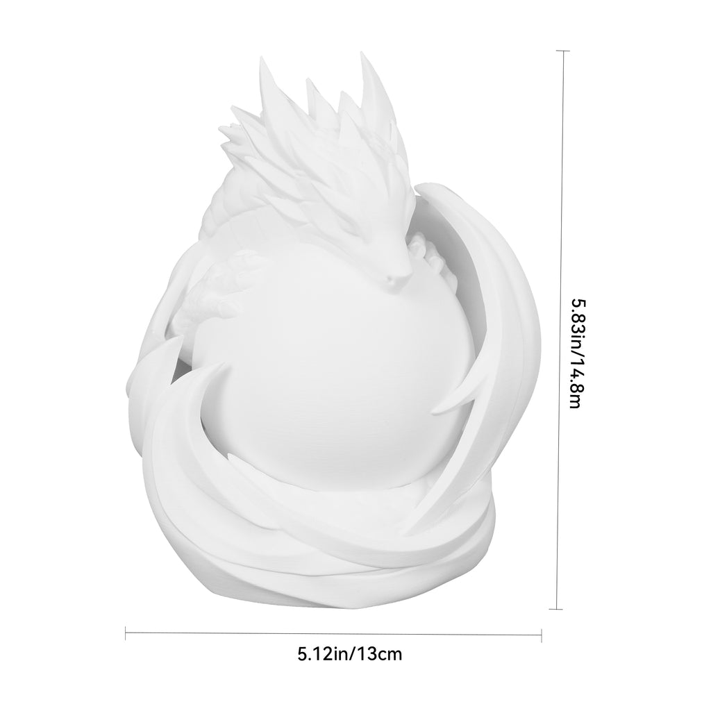 Lampe de table 3D imprimée Dragon Ambient