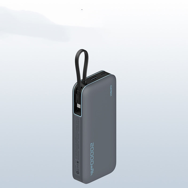 20000 MA Mobile Power PD Fast Charge avec câble Power Bank