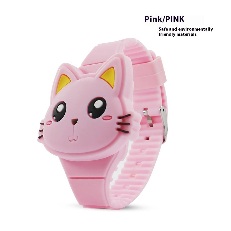 Epoxy LED Cartoon Enfants Montre