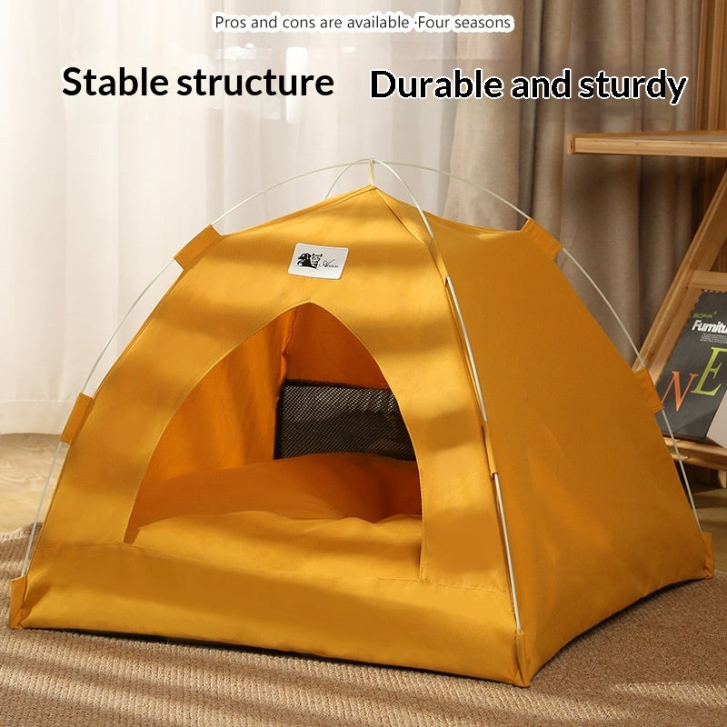 Tente de chien de tente de chat amovible Portable pliable extérieur