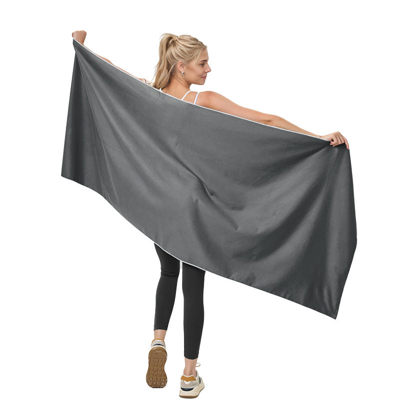 Serviette en microfibre à séchage rapide Serviette de bain polyvalente extérieure