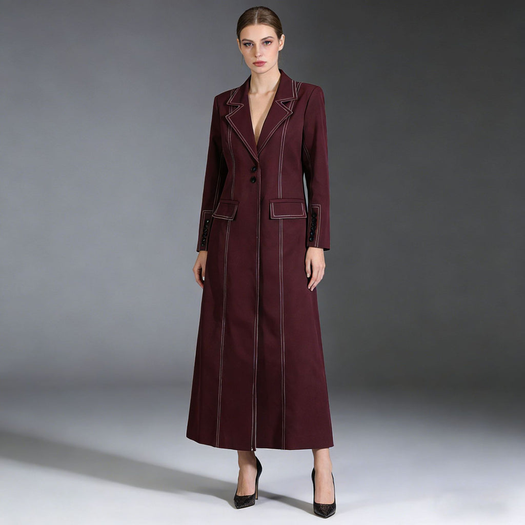 Manteau à manches longues élégant et élégant pour femmes