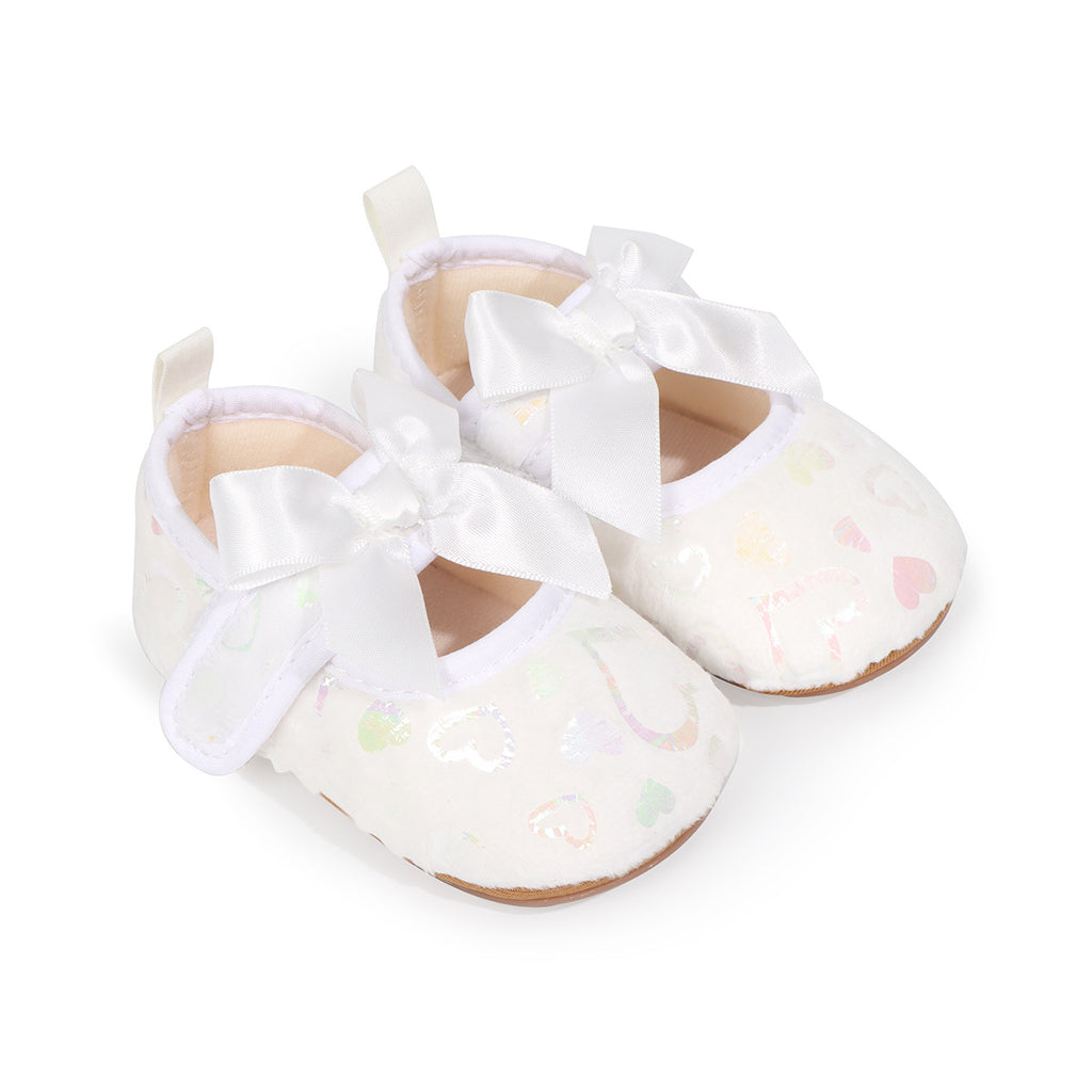 Sweet Newborn Princess Bow-Knot First Walkers