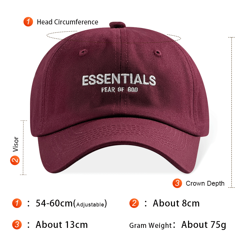 Christian Faith Broded Baseball Lavé Cap Unisexe Religieux Streetwear Dad Hat