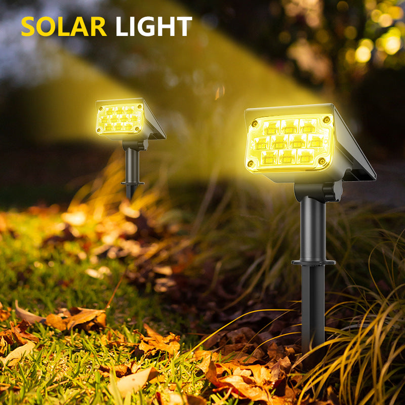 Lampe de pelouse solaire extérieure 20LED