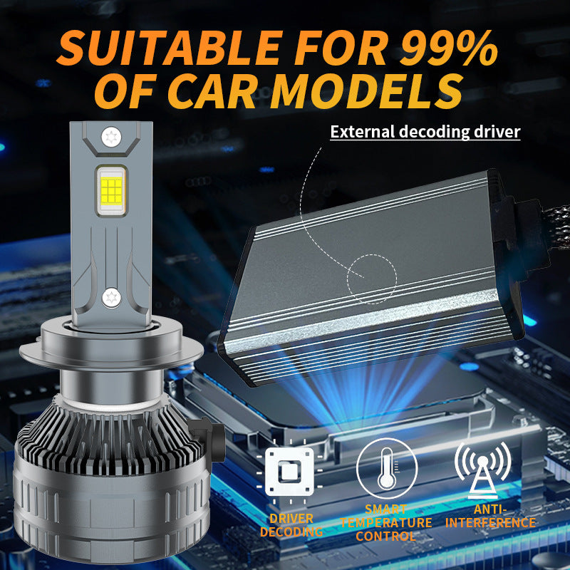 130W Universal voiture phare LED H4 9005 faisceau de foyer LED modifié projecteur automatique pour re