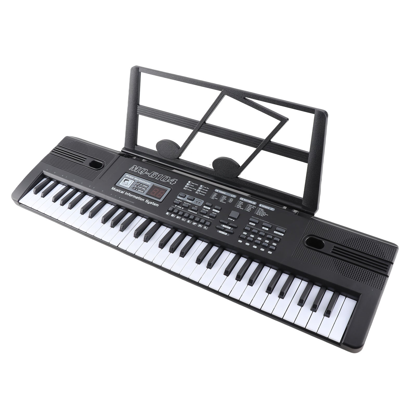 61 Clés Musique numérique Organ électronique Portable Clavier avec Microphone pour enfants