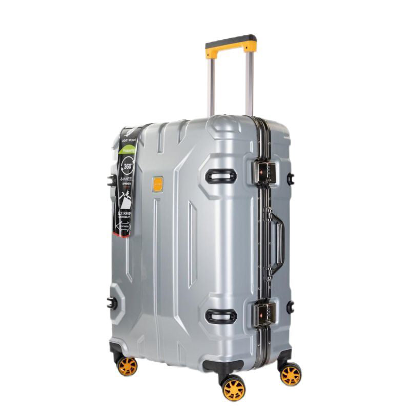 Valise pivotante durable avec boîte de verrouillage de mot de passe