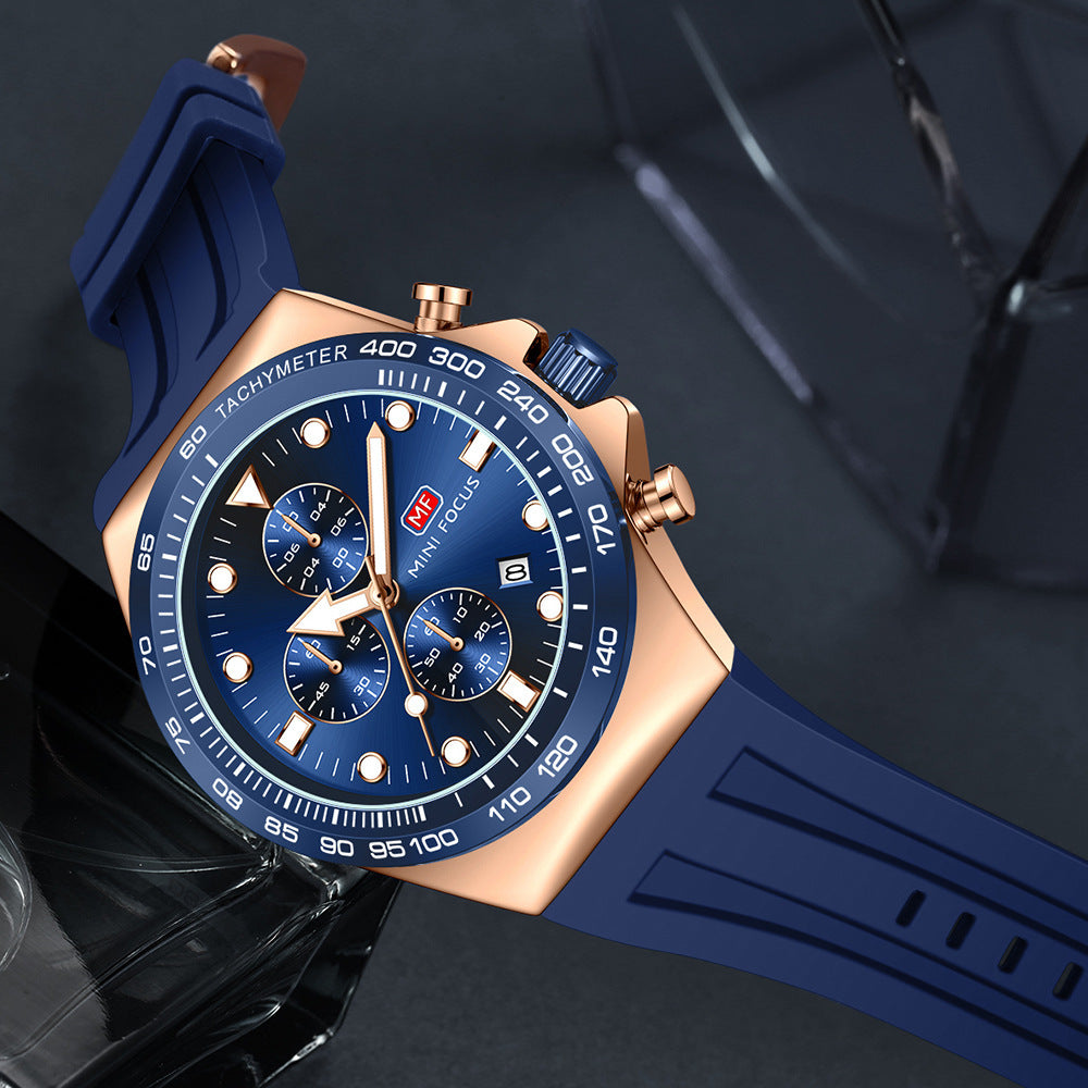 Homme Sporty Casual Montre Multifonction Quartz