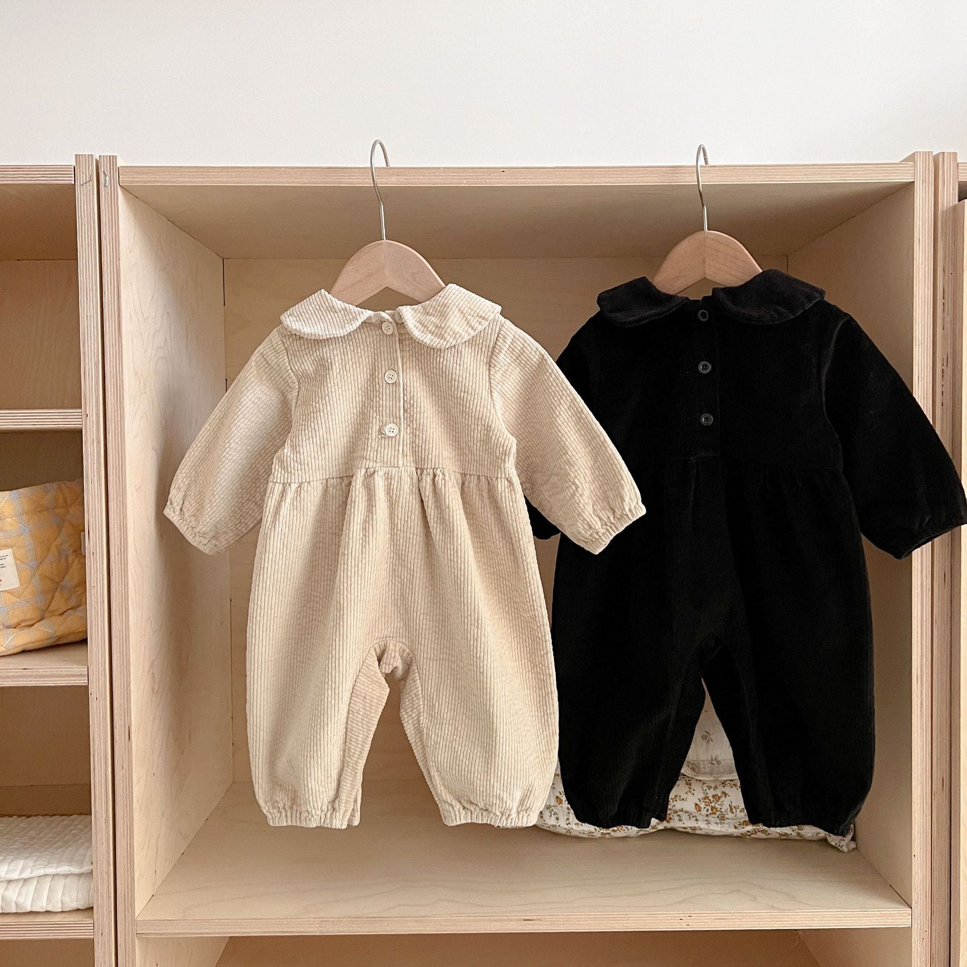 Romper Autumn polyvalent avec un col tournant et des manches longues