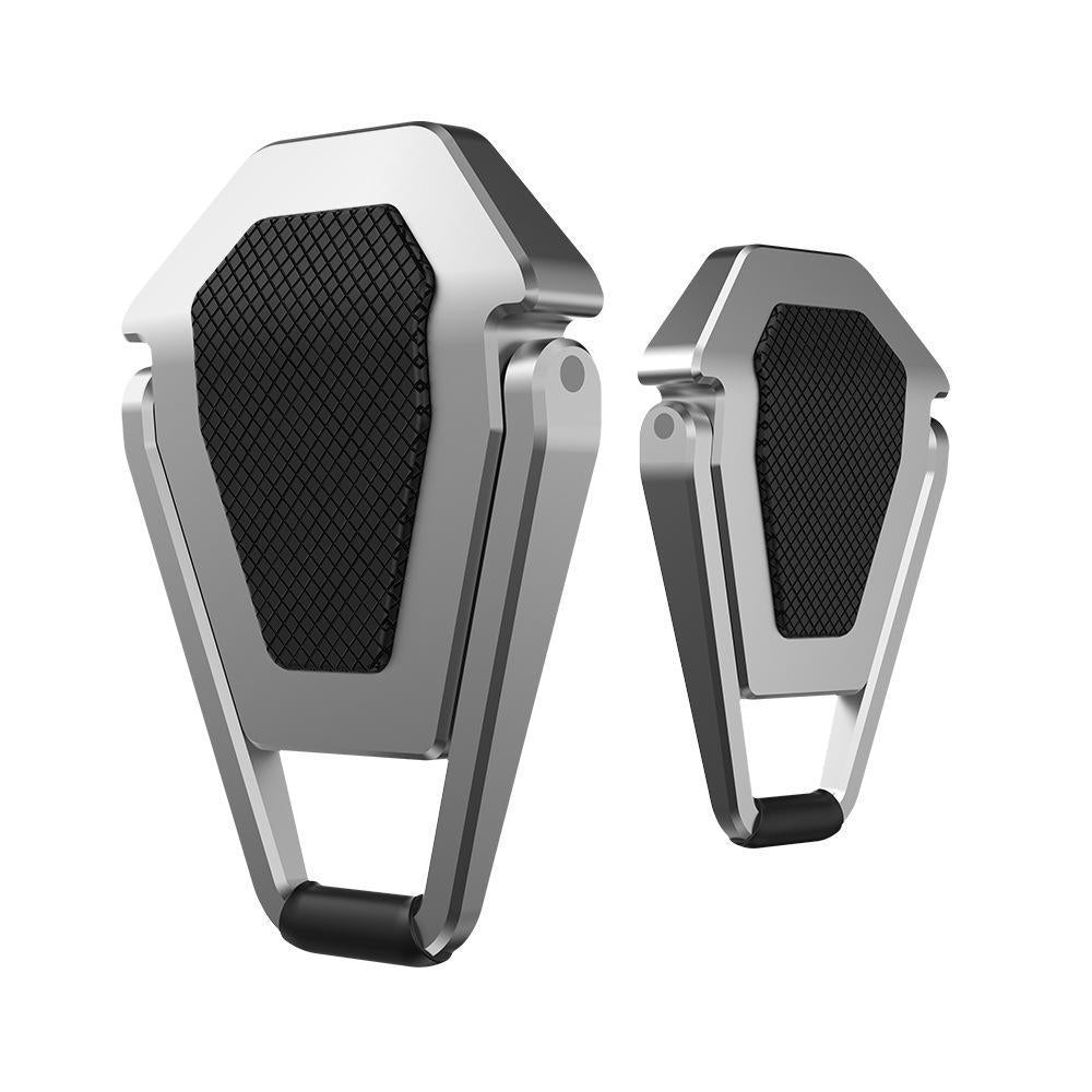 Petit support d'ordinateur en alliage d'aluminium pliable et portable invisible