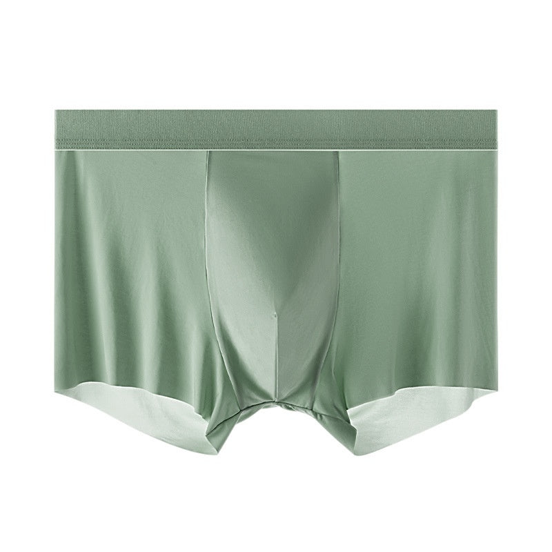 Sous-vêtements pour hommes en soie glacée 5A Antibactérien Mulberry Silk Sous-vêtements pour hommes