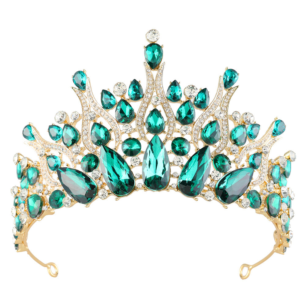 Tête de mariée en alliage baroque