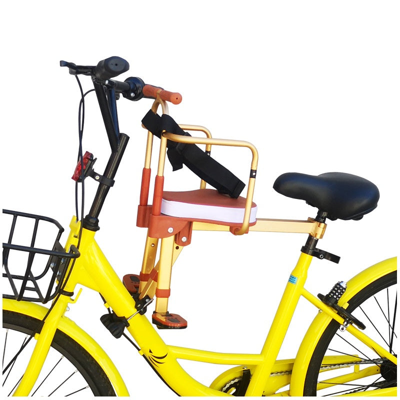 En alliage d'aluminium Bicycle partagé Siège pour enfants Siège pliable portatif avant