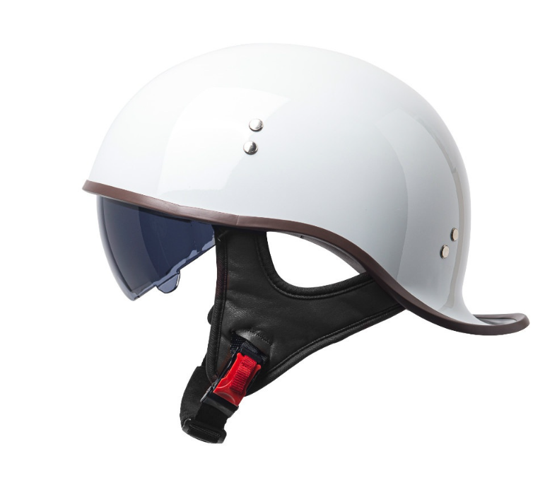 Électrique vélo rétro moto Rocker Tail Half Casque