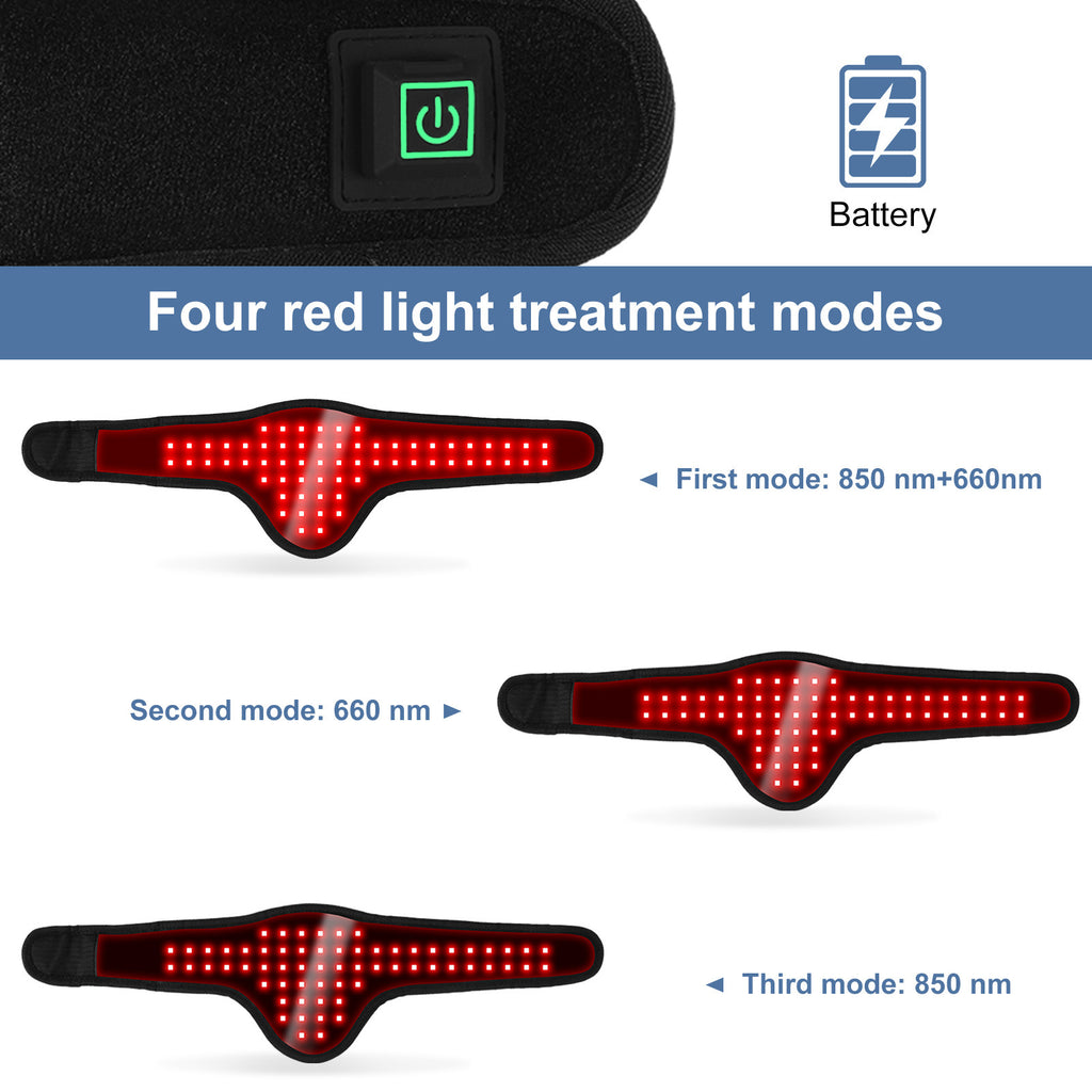 Pet ceinture légère rouge physiothérapie infrarouge
