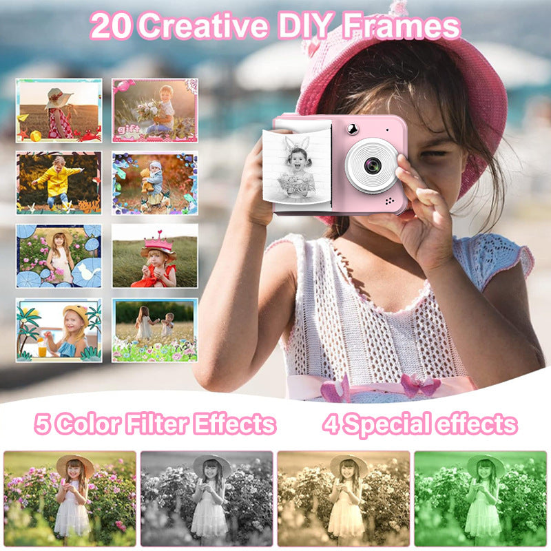 Mini Portable Photo Printer Camera