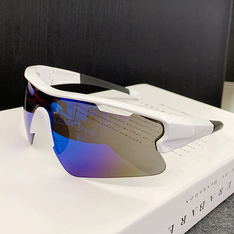 Lunettes de vélo de plein air pour le sport d'équitation Lunettes de soleil en une seule pièce