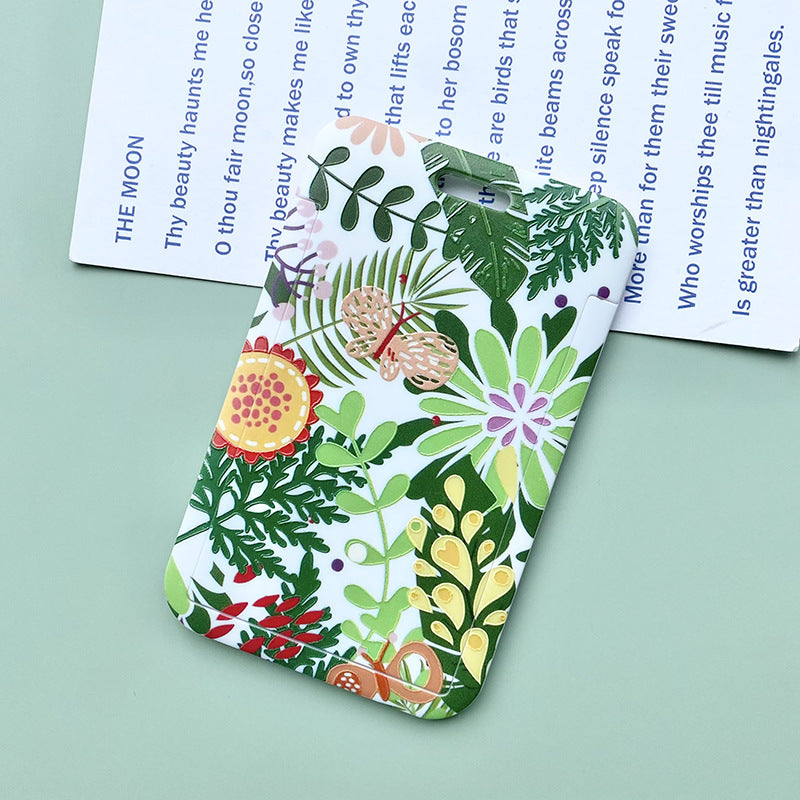 Série de plantes vertes Couverture de lanyard de mode simple