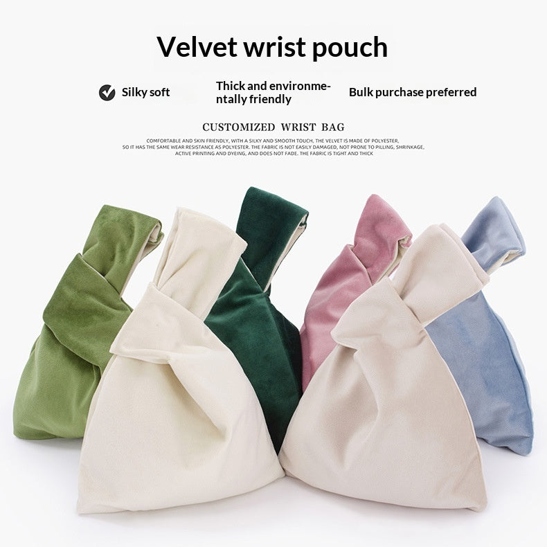 Sac à poignets de rangement de poche Velvet