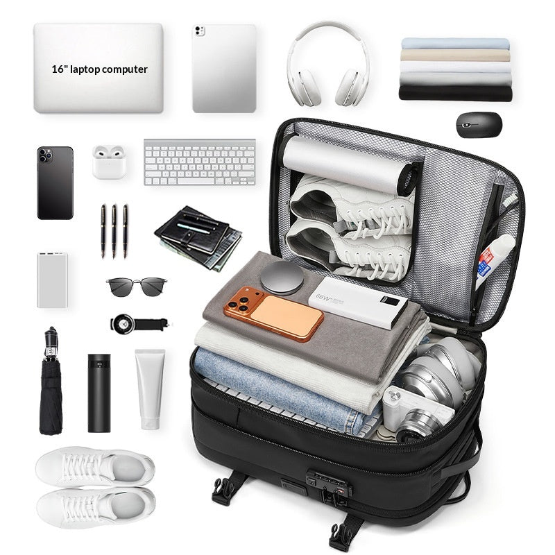 Sac à dos comprimé sous vide - Sac à dos portable avec compression Techno