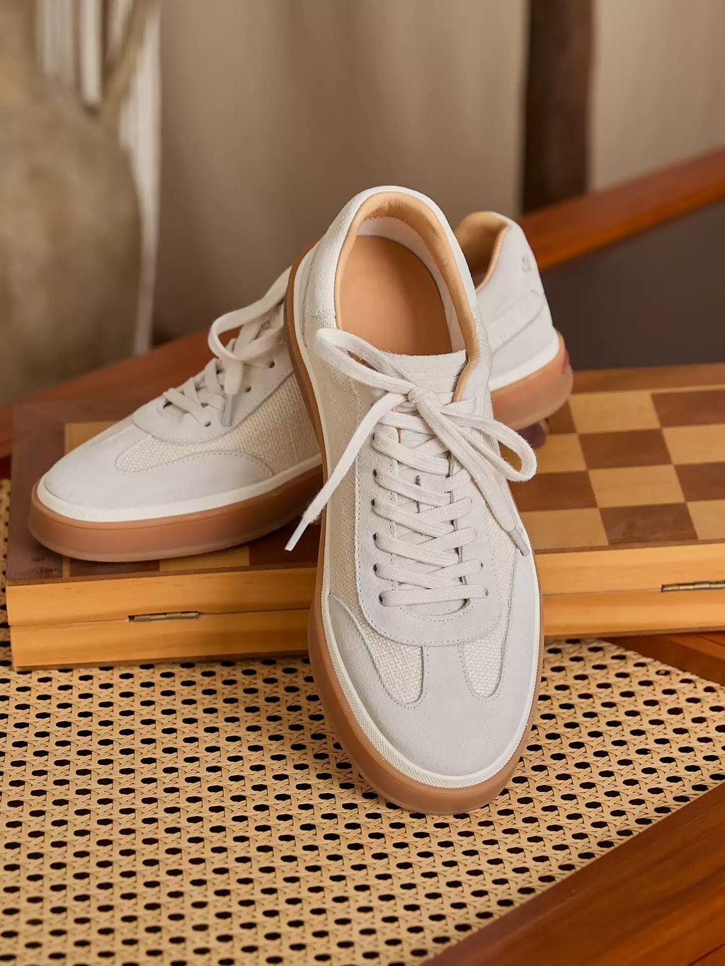 Chaussure de vache respirante et coton-liné Casual pour hommes