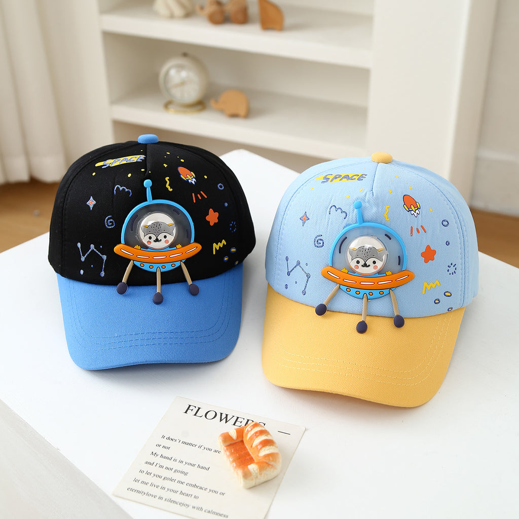 Casquette de baseball pour enfants d'été pour les garçons - Astronaute d'espace cartoon mignon Baseball pour enfants