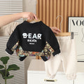 Top élégant et pantalons trois pièces pour enfants