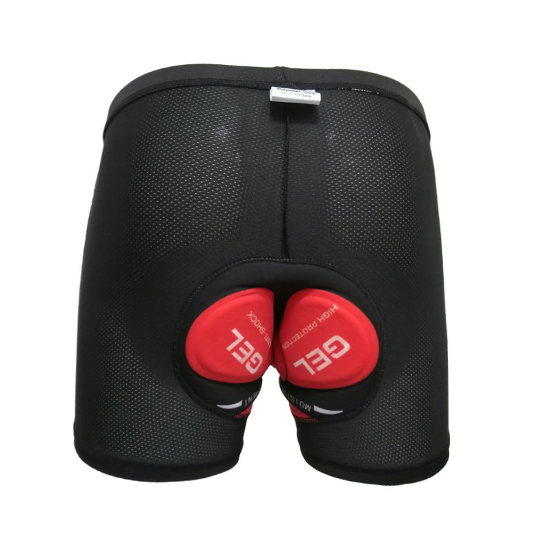 Cyclisme Impression Short en silicone Porter des sous-vêtements