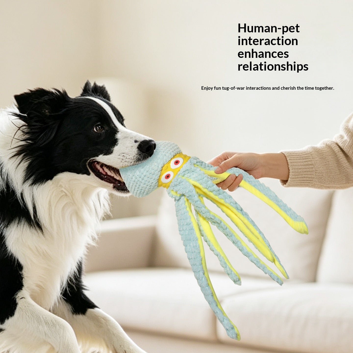 Jouet en peluche de latex octopus