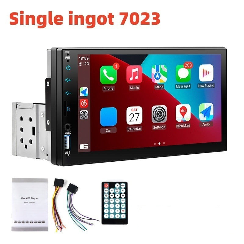 Système multimédia d'interconnexion de téléphone mobile MP5 monté sur véhicule