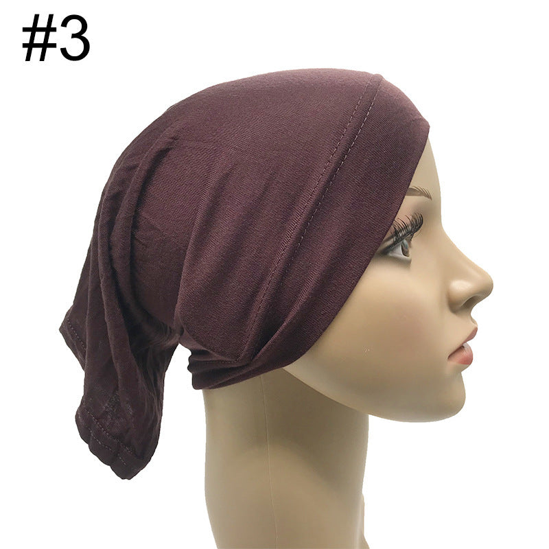 Chapeau tubulaire modulaire de base en couleur unie