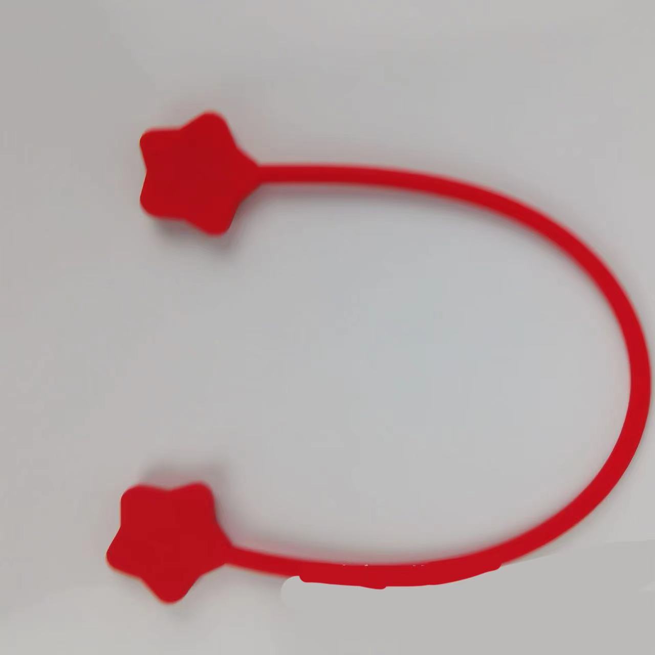 Étoile Magnet Winder Silicone Matériel Téléphone portable Organisateur de fil Magnet Clip